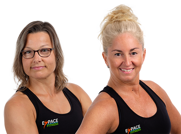 Nathalie et Sonya de Espace Fitness